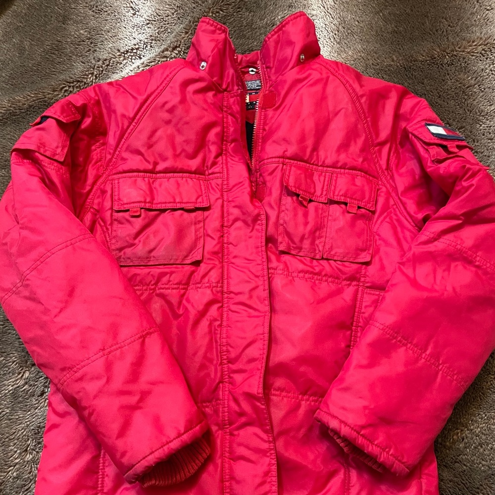 Tommy Hilfiger Red Puffer
